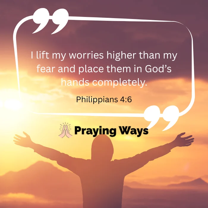 Hands Praying in Silent Night with Faith Light