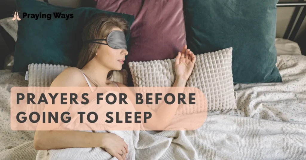 Night Prayers Before Sleep with Bible Verses