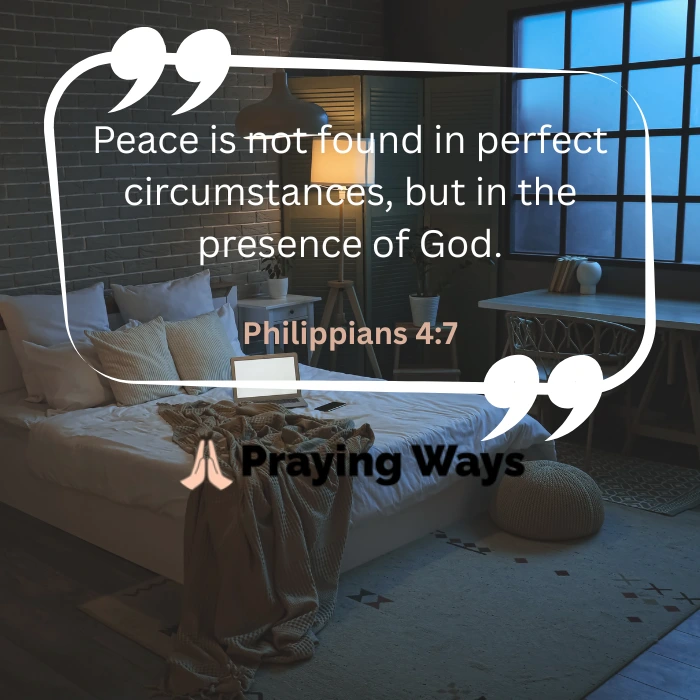 Peace Found in God’s Presence