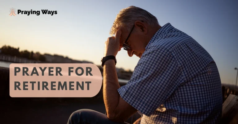 Prayer for Retirement