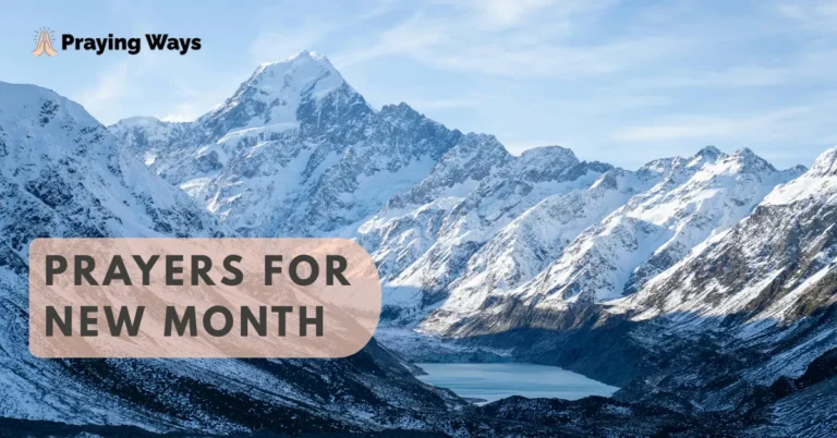 Prayers for New Month & Scriptures for Renewing Inner Strength