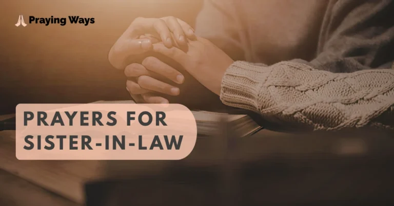 Amazing Prayers for Sister-in-Law with Bible Verses