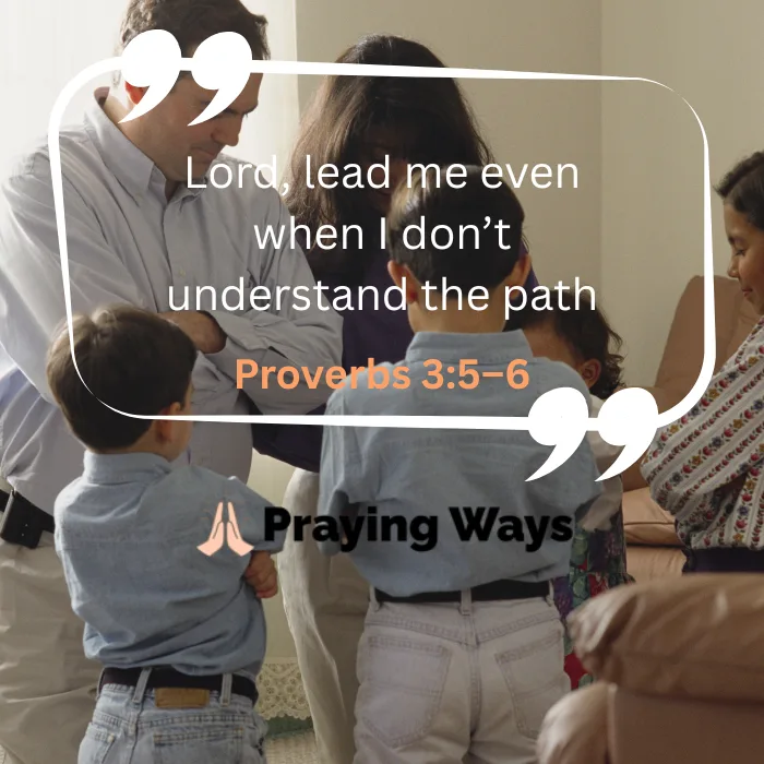 Peaceful path scene representing trust in God with Proverbs 3:5–6 verse text