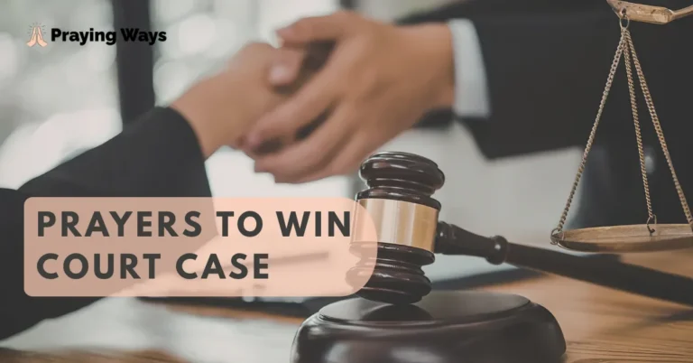 Inspiring Prayers to Win a Court Case with Bible Verses