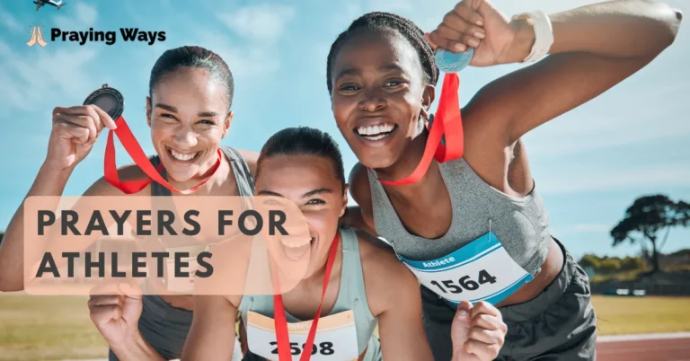 Powerful Prayers for Athletes with Inspiring Bible Verses
