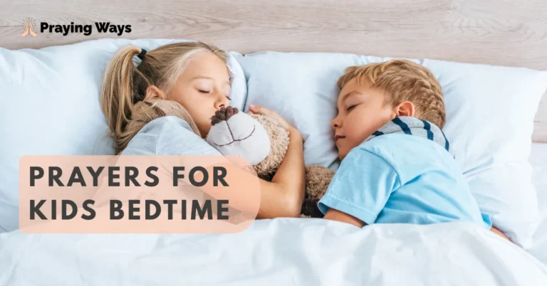 Inspiring Kids Bedtime Prayers & Verses for Sleep