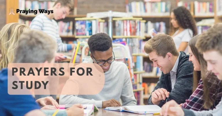 Powerful Prayers Before Studying with Bible Verses