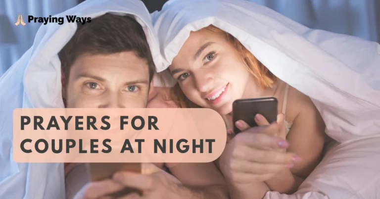 55+ Powerful Prayers for Couples at Night with Bible Verses (2026)