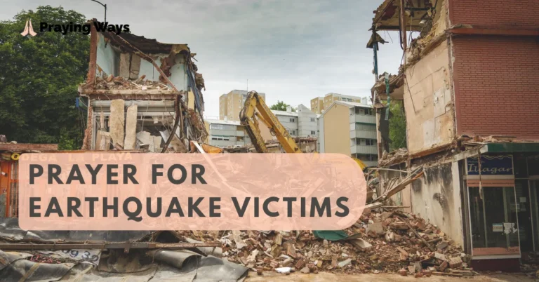 55+ Powerful Prayers for Earthquake Victims with Bible Verses (2026)