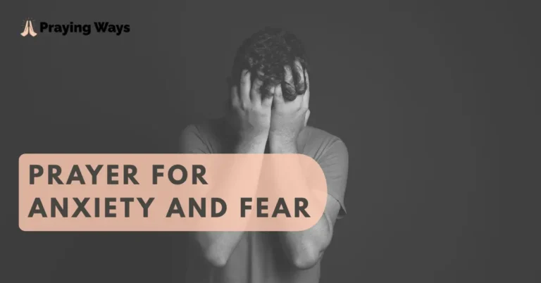 65+ Powerful Prayers for Anxiety and Fear with Bible Verses (2026)